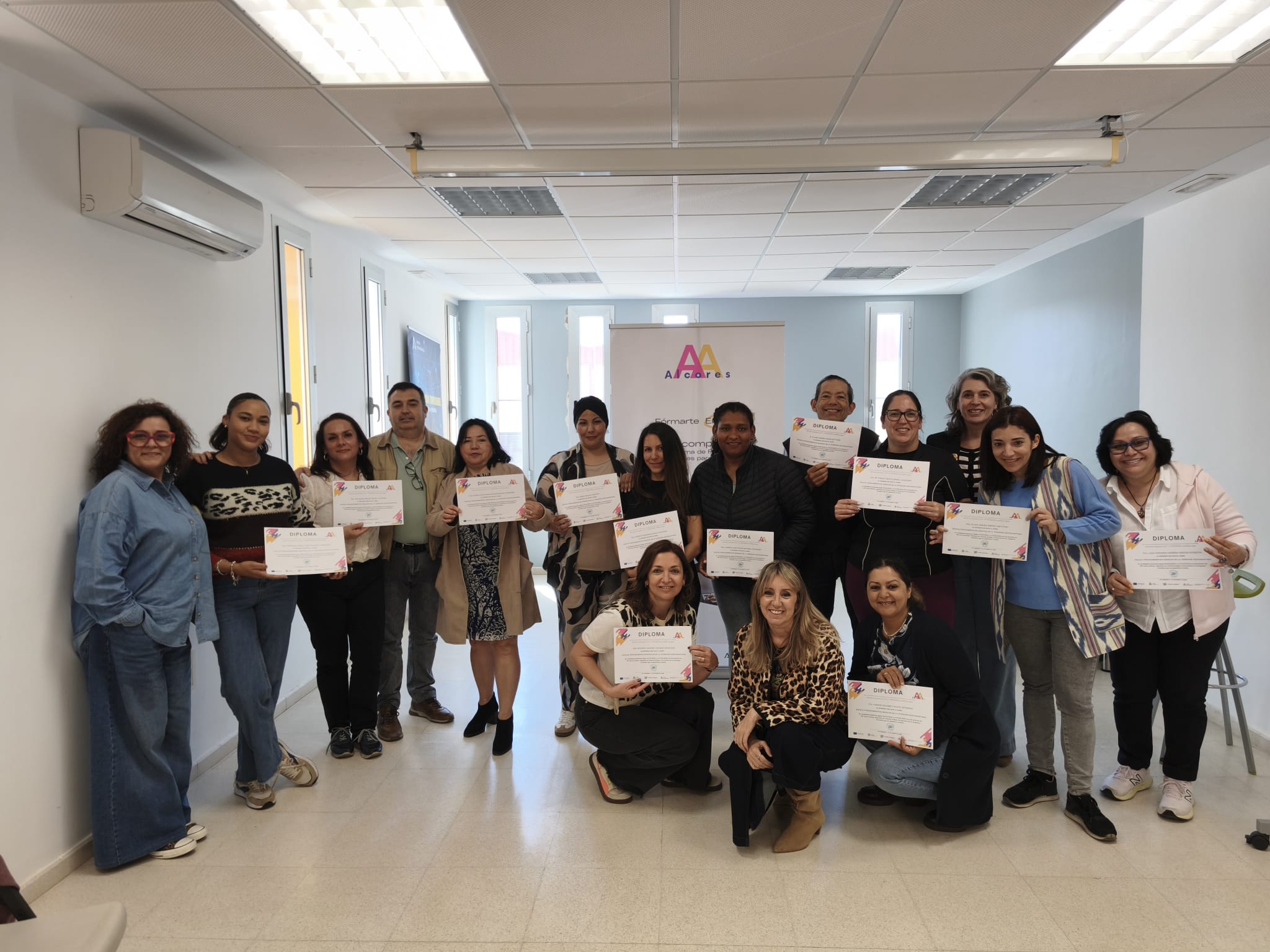 Alcores Avanza cierra con gran éxito las dos primeras formaciones del programa T-Acompañamos 1 - Alcores Formación